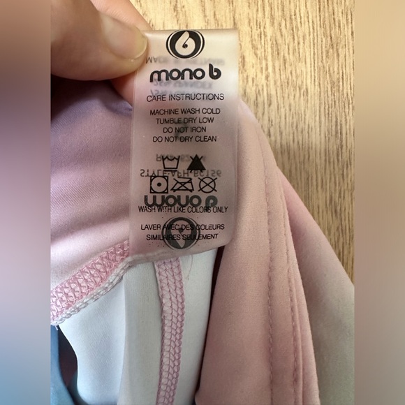 Mono B Rainbow Cloud Activewear Yoga Leggins Women’s S - Picture 6 of 6